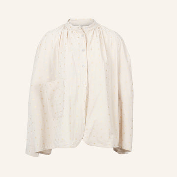 CHEMISE/TUNIQUE - LIGHT GRAY & GOLD - 1100550-3495