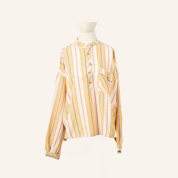 CHEMISE / TUNIQUE - YELLOW & RED - 1100621COT