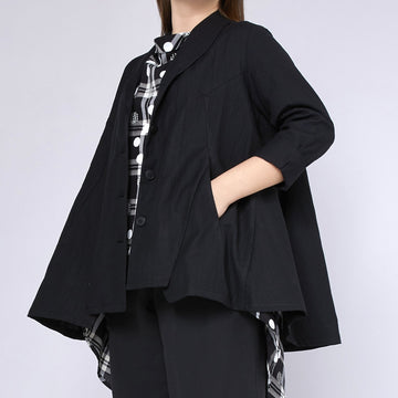 WOMAN JACKET - BLACK - 125036