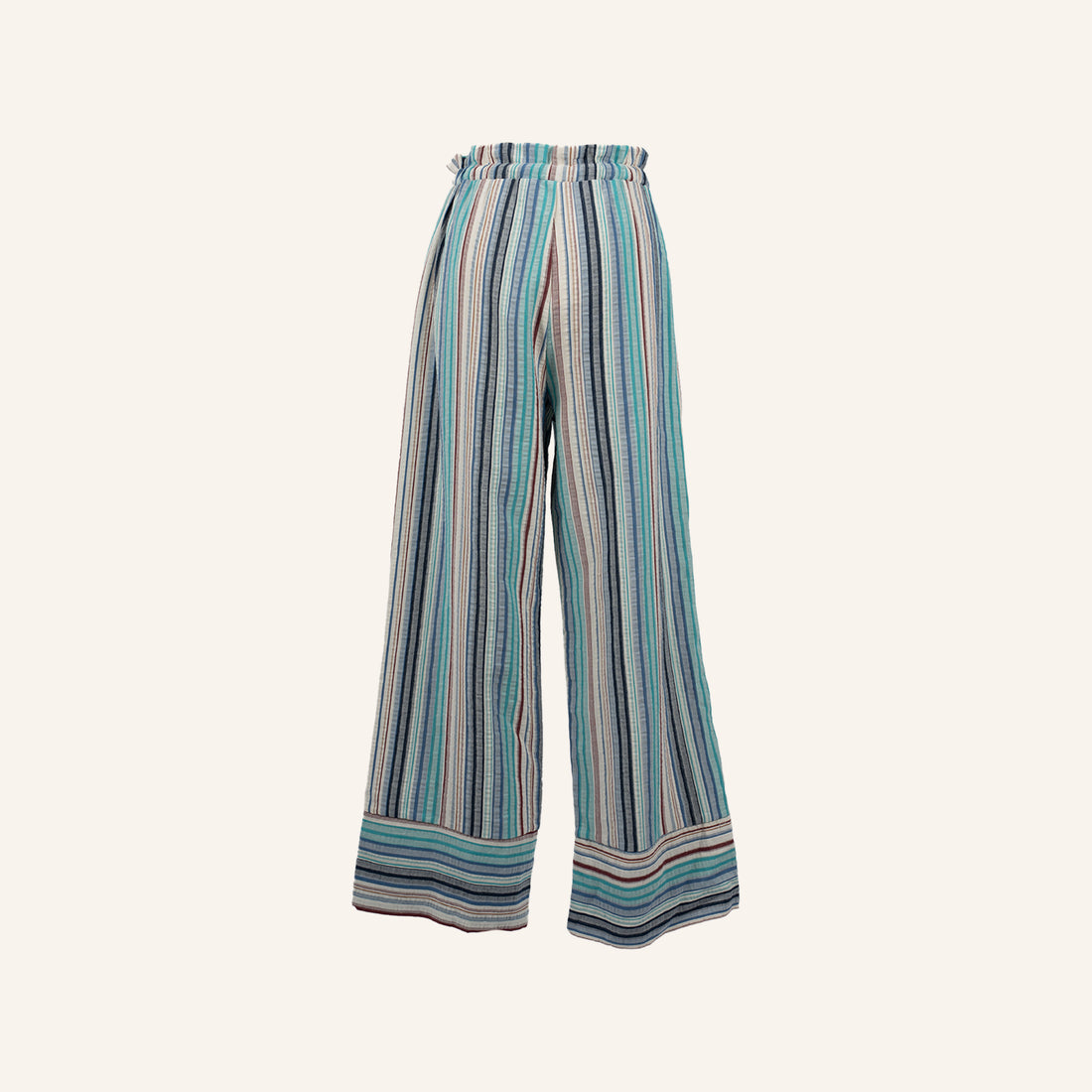 PANTALON - BLUE WITH MULTI COLOR - 9500290A-UP