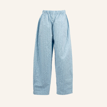 PANTALON - LIGHT BLUE, BROWN & DARK BLUE - 21469