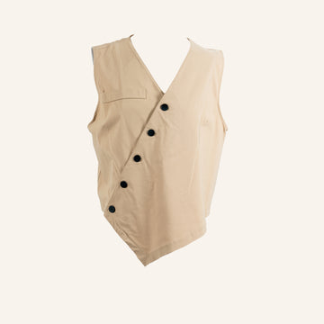 Gilet da donna - Beige - 8941