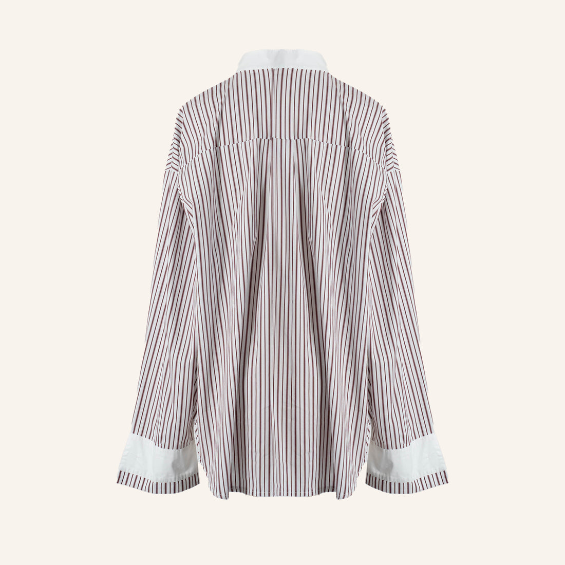 CHEMISE/TUNIQUE - BROWN & WHITE - 14247