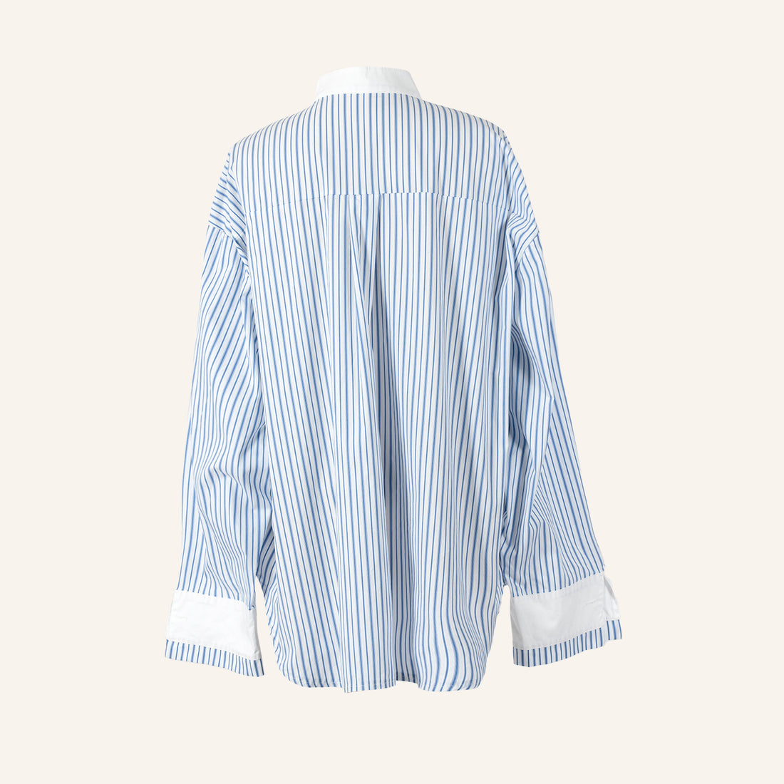 CHEMISE/TUNIQUE - WHITE & BLUE - 14247