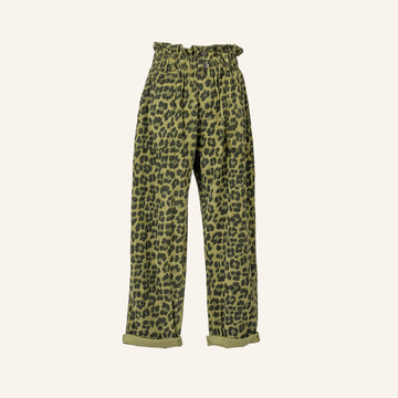 PANTALON PANTHERE - GREEN & BLACK - 61103