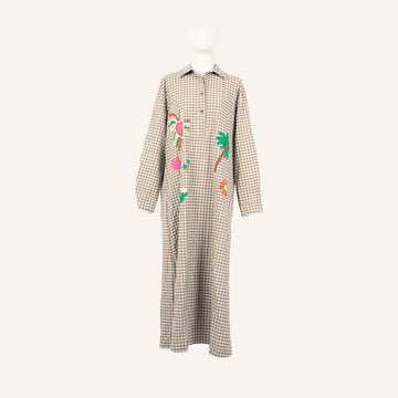 ROBE/DRESS - BROWN & LIGHT - IS3100146A
