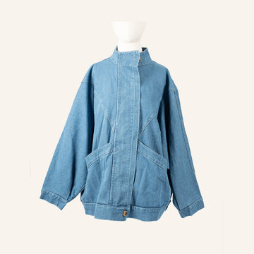 VESTE GILET - DENIM LIGHT BLUE - 97442