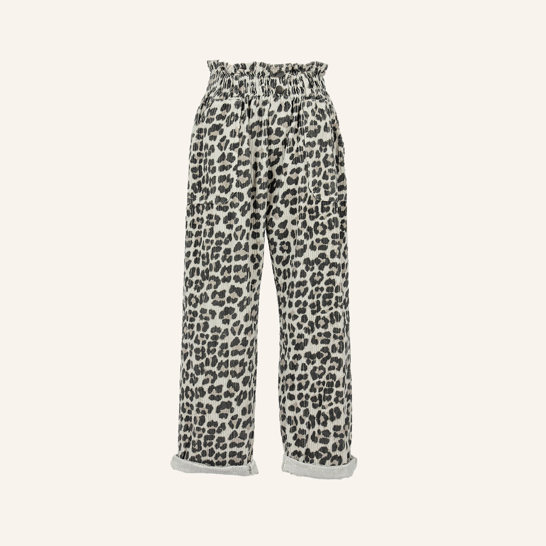 PANTALON PANTHERE - BLACK & WHITE - 61103
