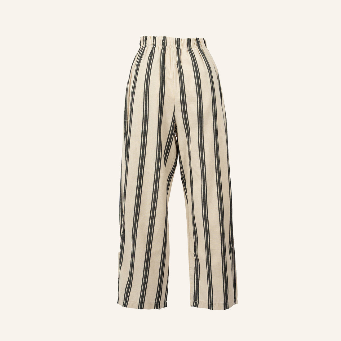 PANTALON - BLACK & BEIGE - 21469