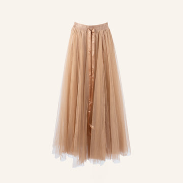 JUPE/SKIRT - BROWN - 19001