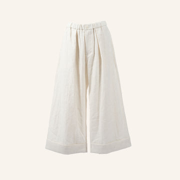 WOMAN TROUSERS - WHITE - 824140