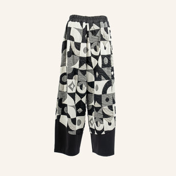Pantaloni da donna - Black & White - 6461