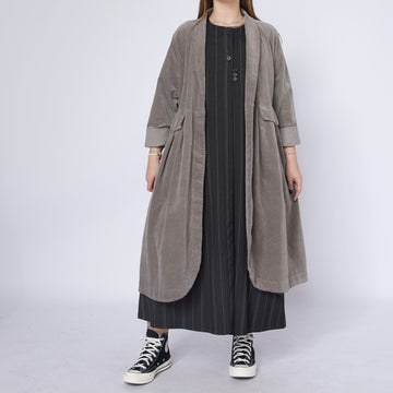 WOMAN COAT LIGHT GRAY - 217912