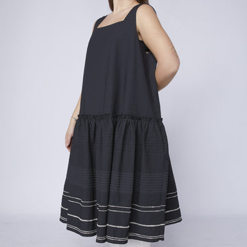 WOMAN DRESS - BLACK - 225035