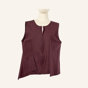 Gilet - Purple - 9046