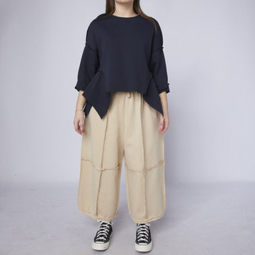 WOMAN TROUSERS - BEIGE - 230389