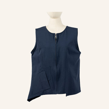 Gilet - Navy Blue - 9046