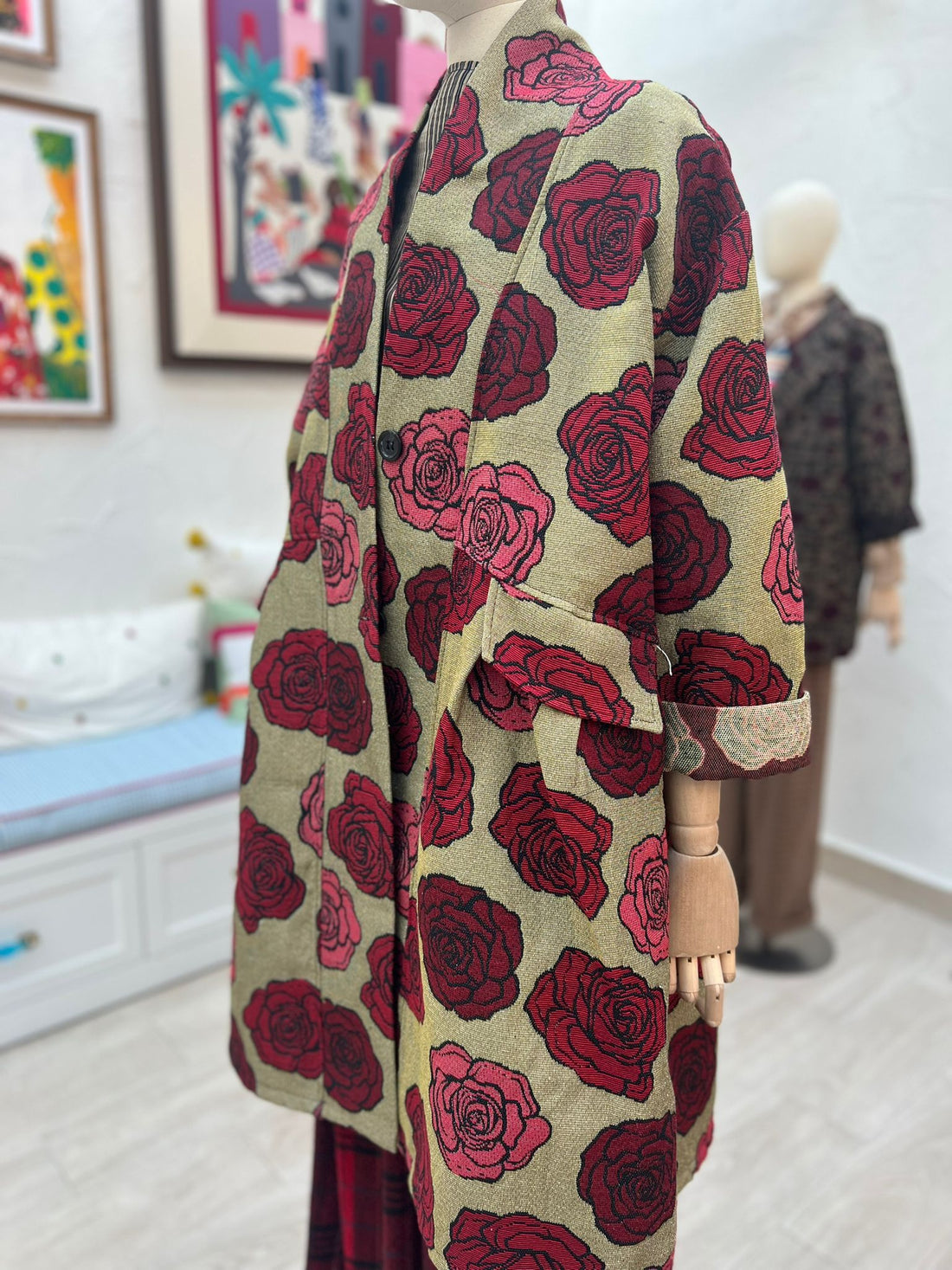 KIMONO FLOR - BEIGE - 48c11-52858