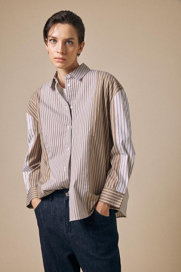 CAMICIA - BEIGE - 25MD7378