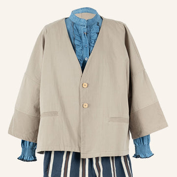 VESTE GILET - CREAM - MD7263