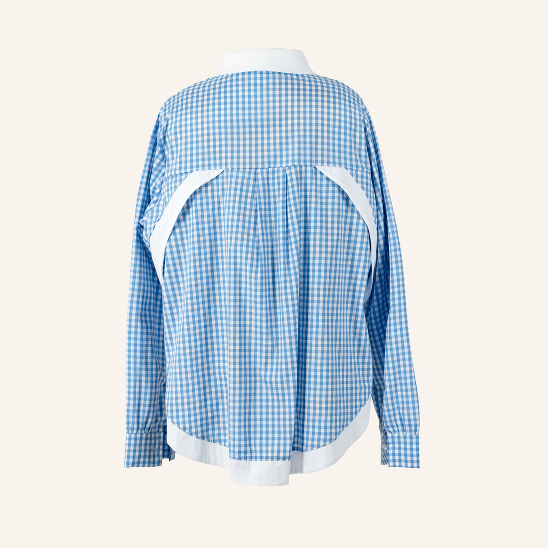 CHEMISE/TUNIQUE - WHITE & BLUE - 33127