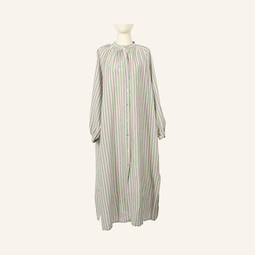 ROBE / DRESS - PURPLE & GREEN - 3836COT