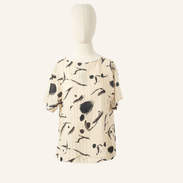 WOMAN T-SHIRT - CREAM - 240311