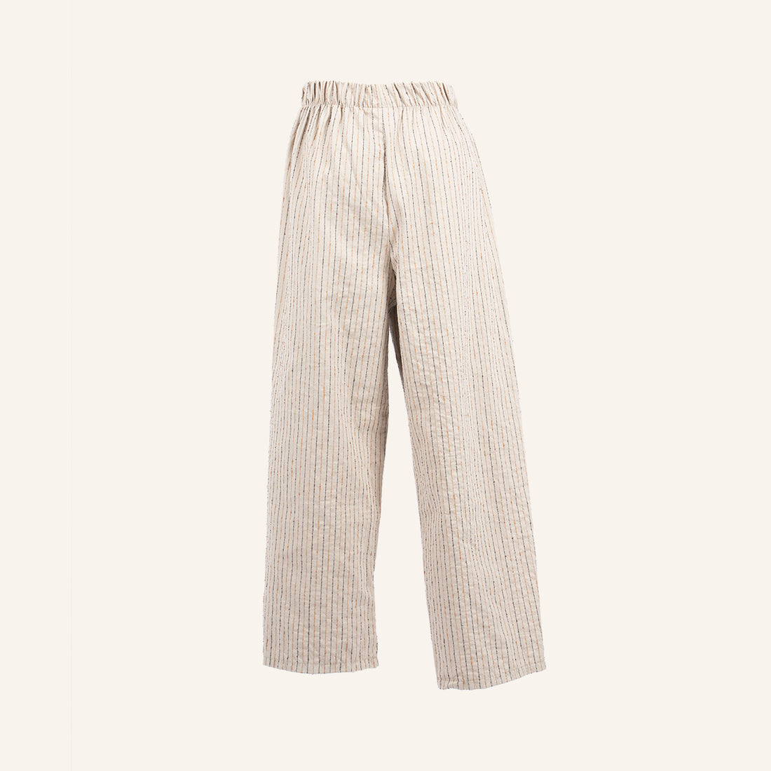 PANTALON - BEIGE, BROWN & DARK BLUE - 21469