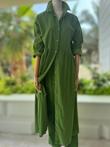 VELVET PANT GREEN 65 23043