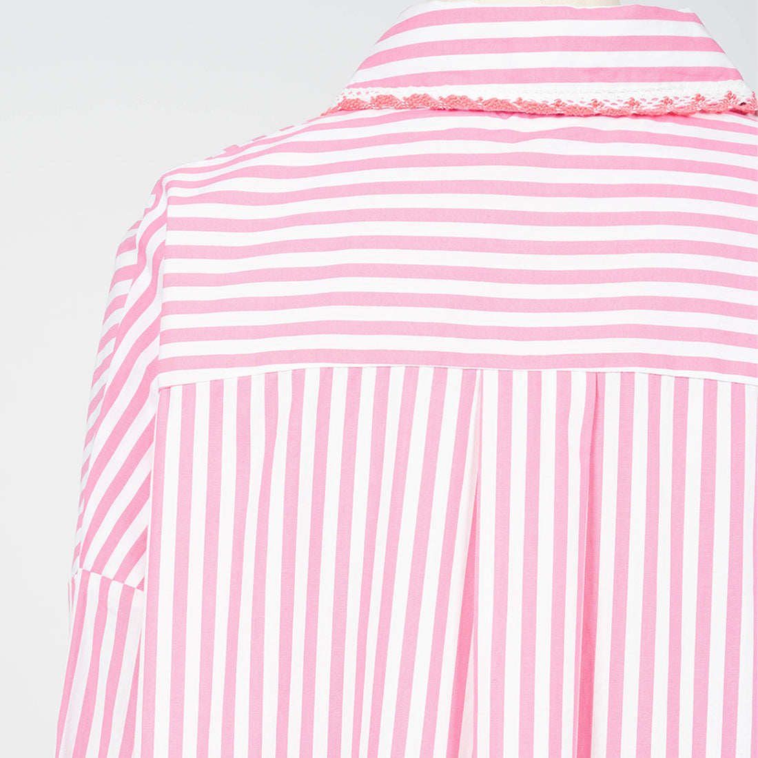 CHEMISE/TUNIQUE - WHITE & PINK - WD1923