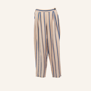 PANTALON - BEIGE & BLUE - 9500311-ASHAPE