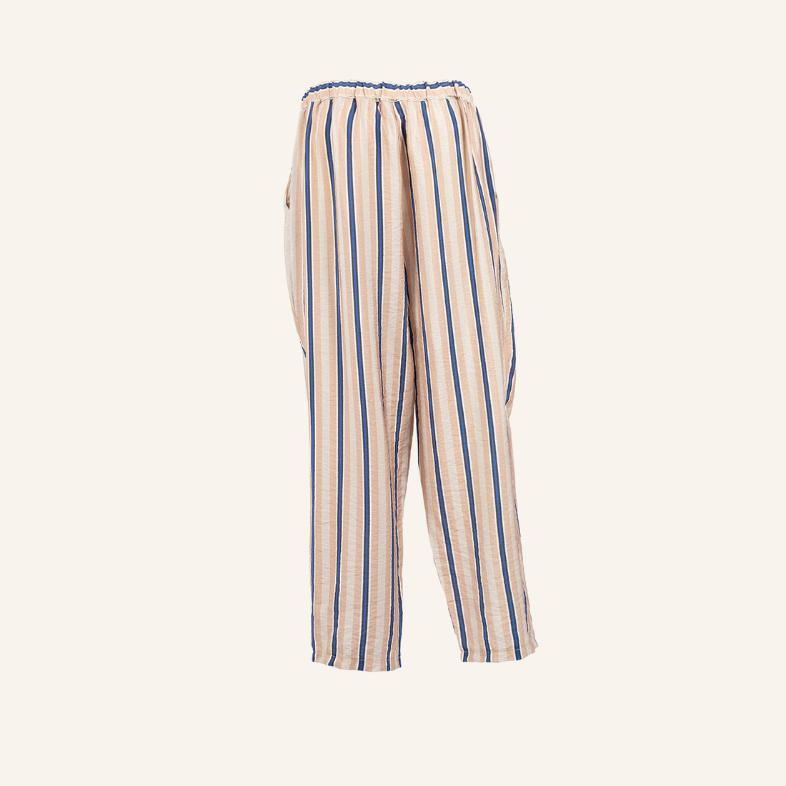 PANTALON - BEIGE & BLUE - 9500311-ASHAPE