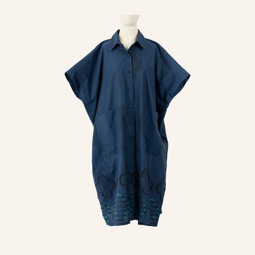 WOMAN CARDIGAN - BLUE - 125019