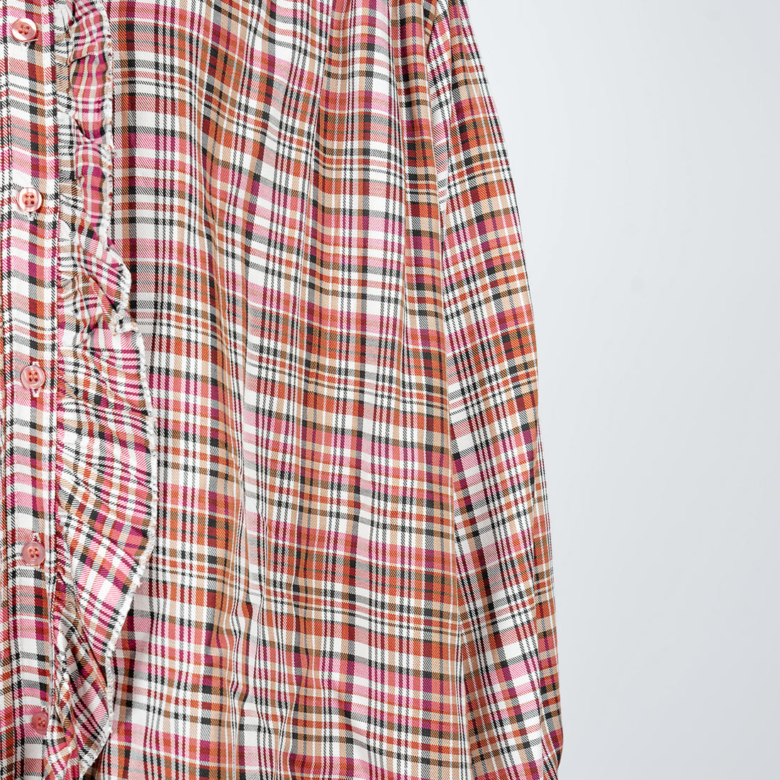 CHEMISE/TUNIQUE - MAROON & PINK - 19789