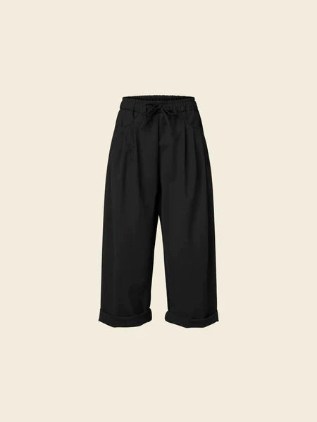 GRAY STRAIGHT TROUSERS IN A SMOOTH WOOL BLEND - 900045