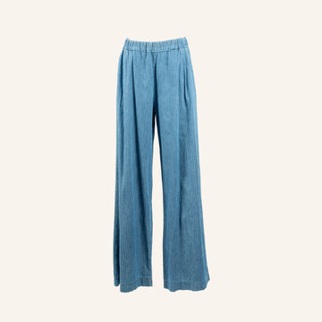 PANTALON - WHITE & BLUE - 78223CJ7