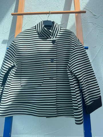 GIACCA DA DONNA - WHITE & BLUE - 9180