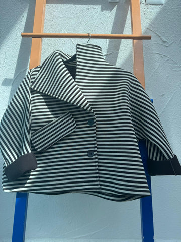 GIACCA DA DONNA - BROWN & WHITE - 9181