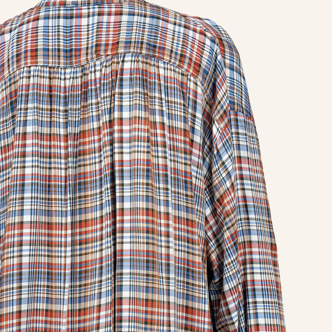 CHEMISE/TUNIQUE - MAROON & BLUE - 1100550