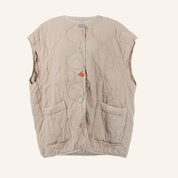 Chaleco - Beige - 95958