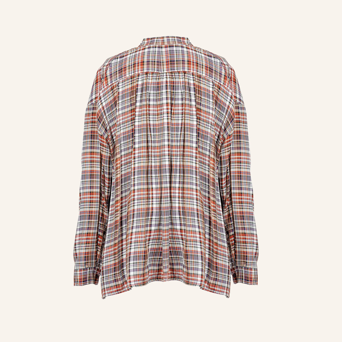 CHEMISE/TUNIQUE - MAROON & PURPLE - 1100550