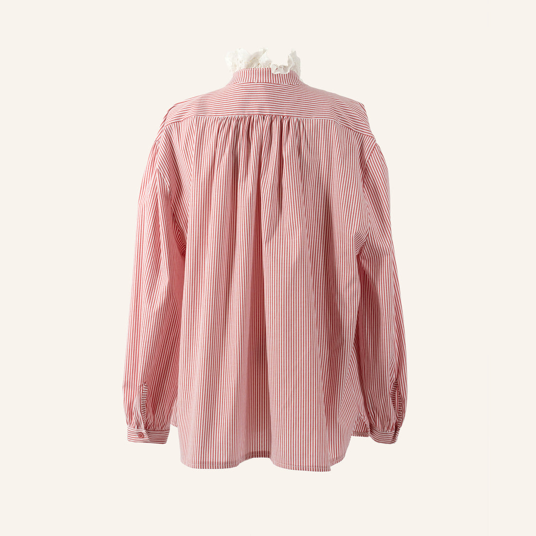 CHEMISE/TUNIQUE - WHITE & RED - 99356