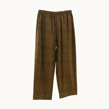 WOMEN PANTS OLIVE GREEN - 96963