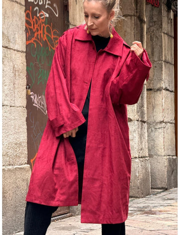 VELVET RED COAT 48 240284