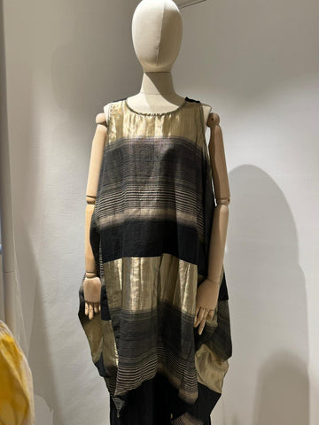 GOLD SHINY WOMEN VEST - 224129