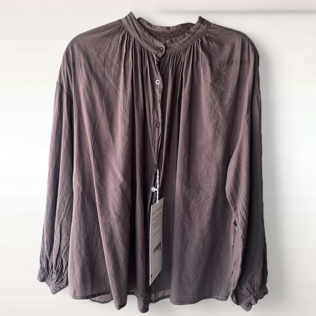 WOMEN SHIRTS DARK BROWN - 18718 UNI