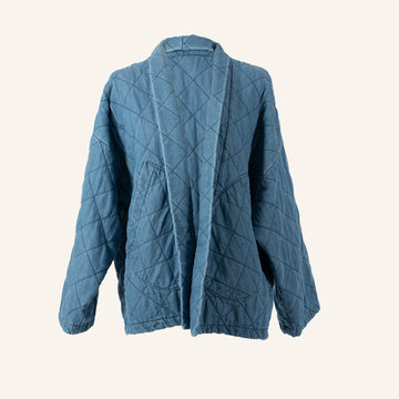 VESTE GILET - LIGHT BLUE - M0028JEANS