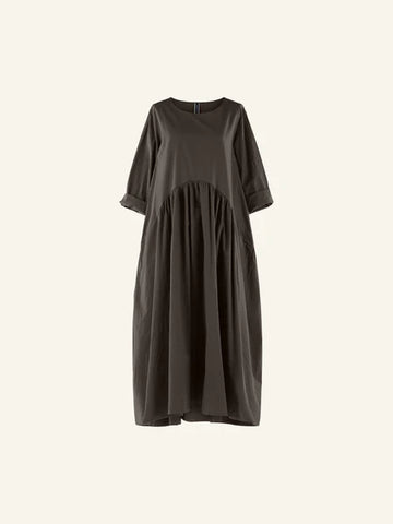MUD - LONG VOLUMINOUS DRESS - 110481
