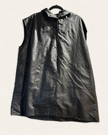 CHALECO GABARDINAEN NEGRO - BLACK 40C10-11DE MAYO
