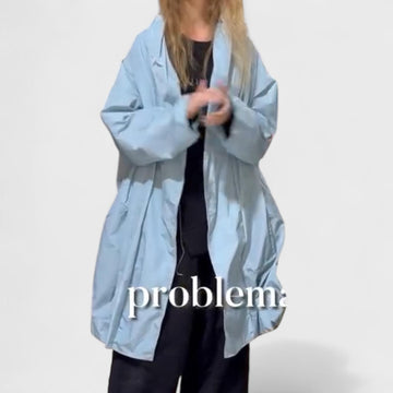 LIGHT BLUE COAT 33 7296